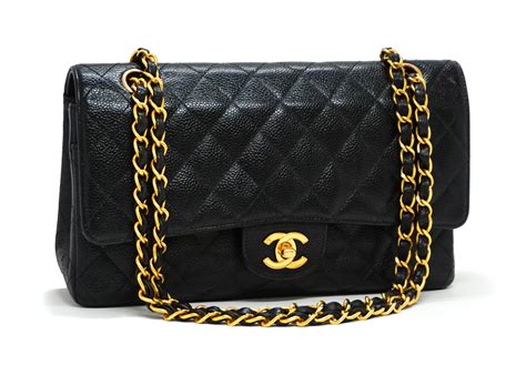 chanel black vintage handbag|authentic Vintage Chanel handbags.